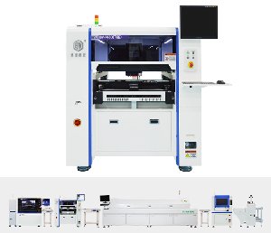 六頭飛拍貼片機全自動生產線